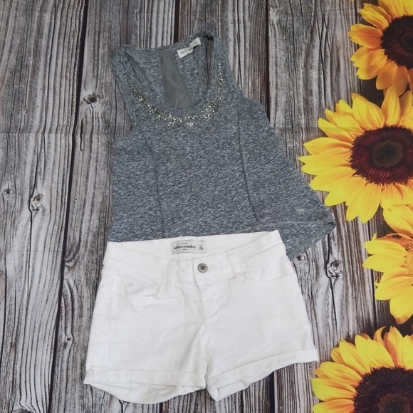 abercrombie kids Other - Abercrombie kids 2 PC white and gray bundle